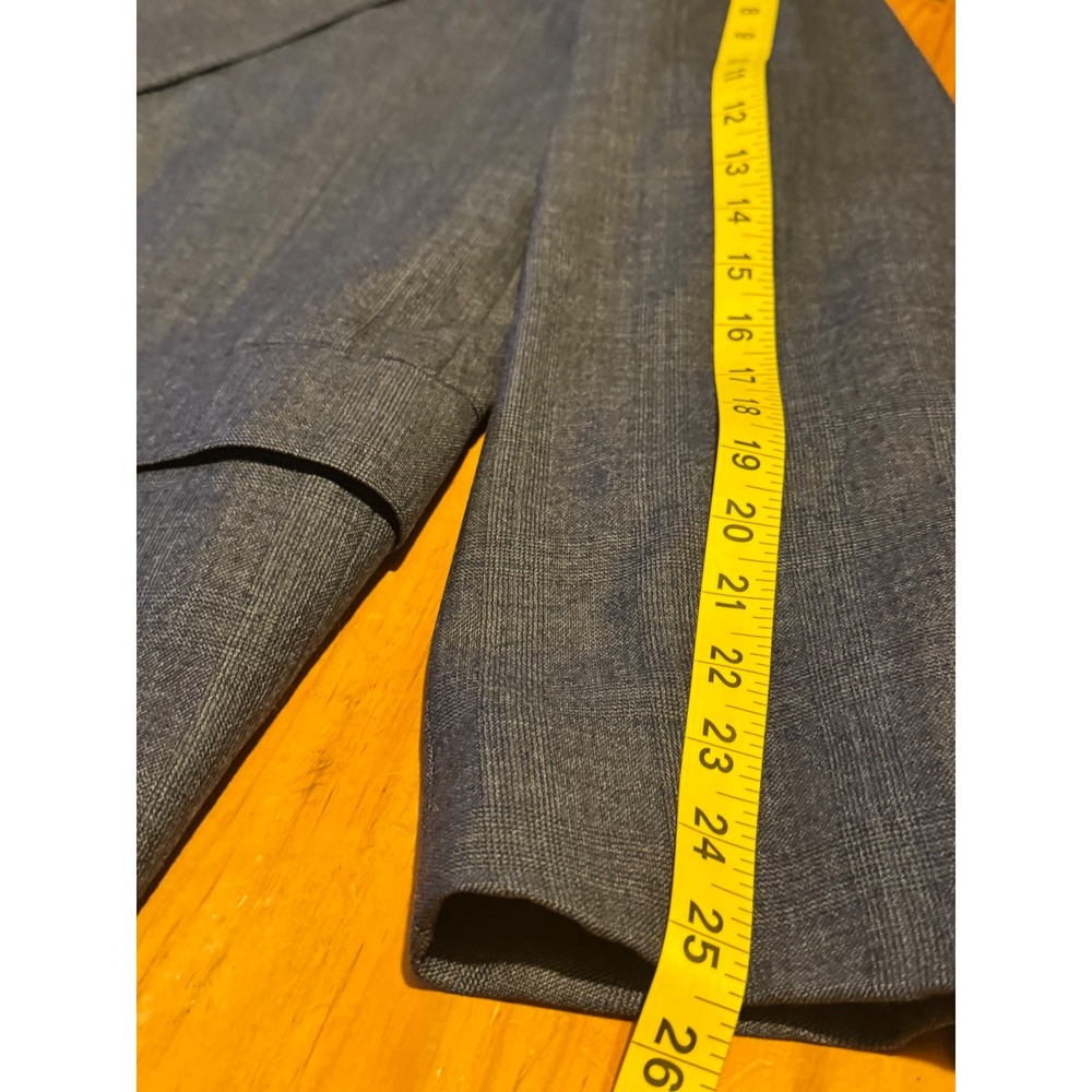 BROOKS BROTHERS Mens gray Wool Blazer Sport Coat Textured Suiting Size 42 36 - Picture 6 of 10